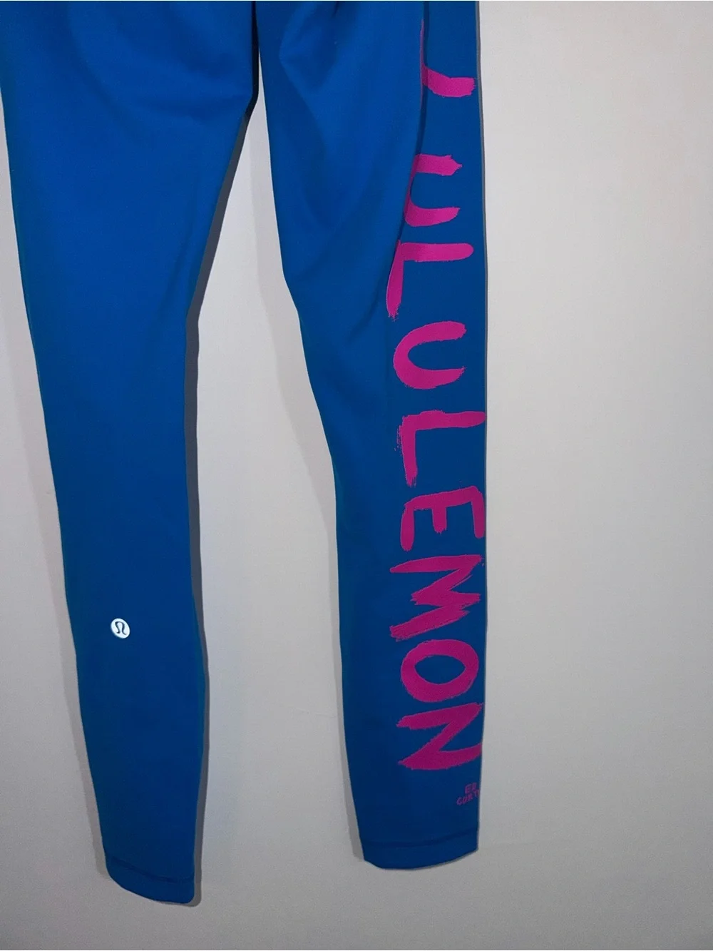 Lululemon Wunder Train High-Rise Tight leggings Ed Curtis - Poolside size 0